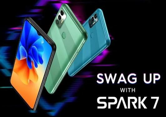 传音TECNO Spark 7于4月16日发布 配6000mAh电池